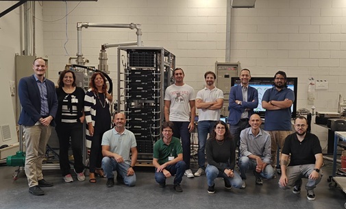 Successful Factory Test of the First RF Cabinet for DTT Ion Cyclotron Heating Generators